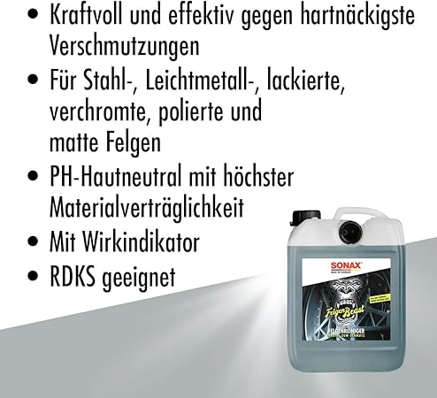 SONAX FelgenBeast Felgenreiniger 5 l